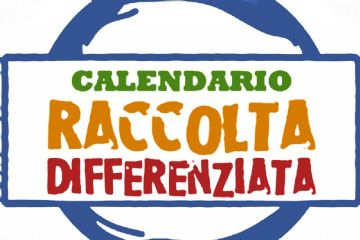 Calendario raccolta differenziata anno 2026